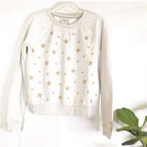 PINK Victoria's Secret Gold Star Crewneck